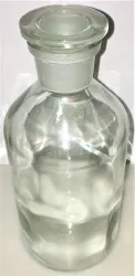 Wheaton 215239 Narrow-Mouth 500mL Borosilicate Glass Reagent Bottle with Glass Stopper, 3 of 4