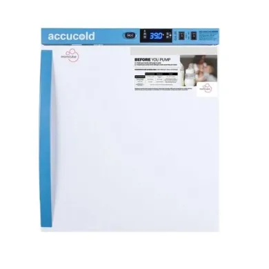Accucold MLRS1MC 1 Cu.Ft. Countertop Breast Milk Refrigerator with CDC-Compliant Temperature Control