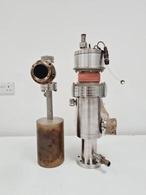 Vacuum Generators LTD (UHV) Valve & Turbo Molecular Chamber Lab-cover