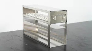 Stainless Steel Freezer Rack for Laboratory Cryogenic Storage, 2 of 4
