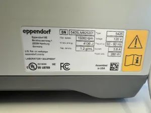 Eppendorf 5425 Centrifuge, 3 of 3