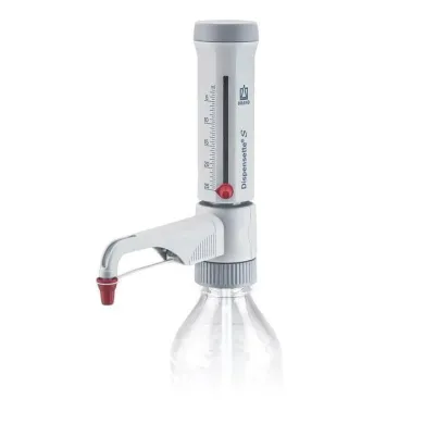 BrandTech Scientific Dispensette S Analog Bottletop Dispenser, 5 to 50mL