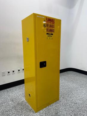Uline H-2570S-Y Flammable Liquid Safety Storage Cabinet for Laboratory Chemicals-cover