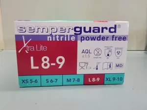 Sempermed Semperguard Xtra Lite Nitrile Gloves, Box of 200, 2 of 2