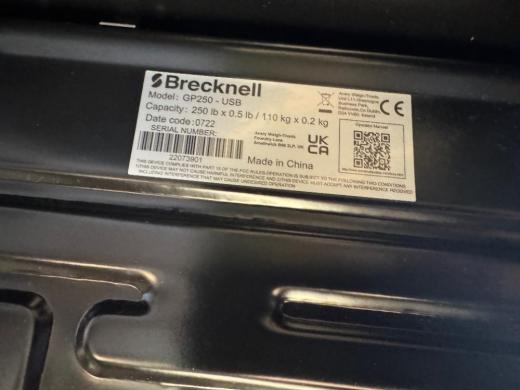 Brecknell GP250 Digital Precision Scale for Laboratory and Industrial Use-cover