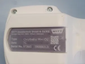 WITT OXYBABY M+i Portable Oxygen Oximeter for Parts, 3 of 3