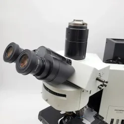 Olympus BX60 Fluorescence Microscope with Fluorite Objectives and Trinocular Head, 5 of 7