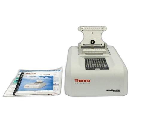 Thermo Scientific NanoDrop 8000 UV-Vis Microvolume Spectrophotometer for Multi-Well High-Throughput Analysis-cover