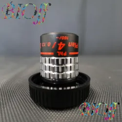 Nikon Plan 4x 0.13 DL 160/- PhL Microscope Objective, 2 of 3