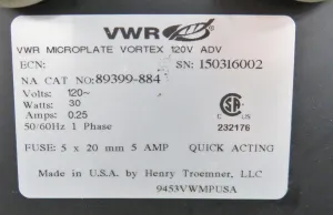VWR Plate Vortexer Digital Microplate Mixer for 96- and 384-Well Plates, 13 of 14