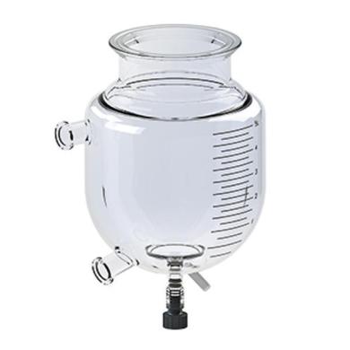 Ace Glass 6441-12 3000 mL Jacketed Cylindrical Flask for Temperature-Controlled Laboratory Reactions-cover