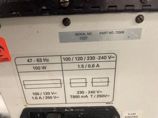 Terumo SCD IIB Sterile Tubing Welder for Aseptic Bioprocessing Applications