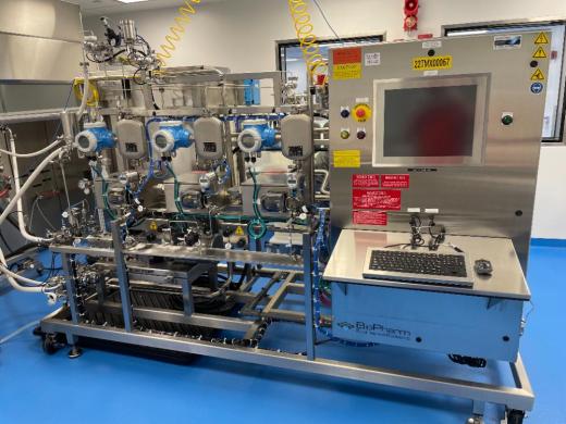 BioPharm Engineer Custom T-Mix Skid for Bioprocessing Applications-cover