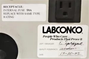 Labconco FreeZone 4.5 Benchtop Freeze Dryer with 10-Port Drying Chamber, 8 of 9