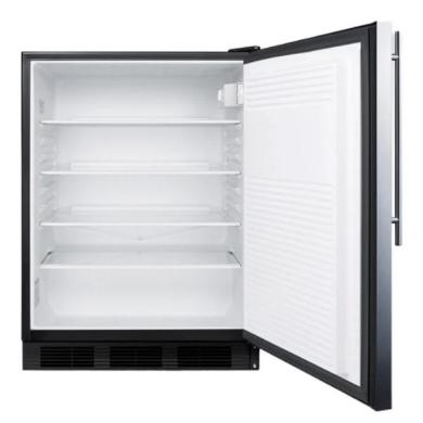Accucold AL752BKSSHV 24" Wide Built-In ADA Compliant Laboratory Refrigerator-cover
