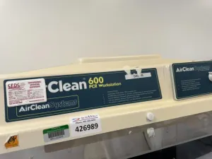 AirClean 600 PCR Workstation with HEPA filtration and UV sterilization, 2 of 4