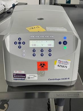 Eppendorf 5430R Refrigerated Benchtop Centrifuge with Aerosol-tight Rotor FA-45-30-11-cover