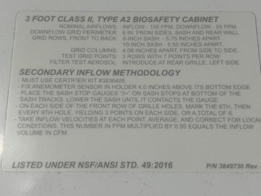 Labconco Logic + Purifier 3' Biosafety Cabinet with Touchscreen Control Panel-cover