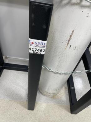 Laboratory Gas Cylinder Holder Rack with Metal Frame and Securing Chains-cover