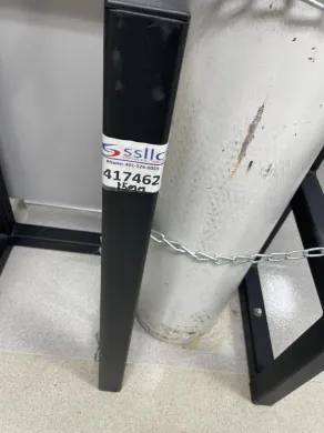 Laboratory Gas Cylinder Holder Rack with Metal Frame and Securing Chains