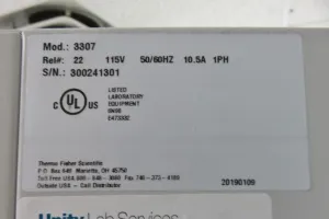 Thermo Scientific Steri-Cult CO₂ Humidity-Controlled Cell Culture Incubator Model 3307 / 3310, 22 of 24