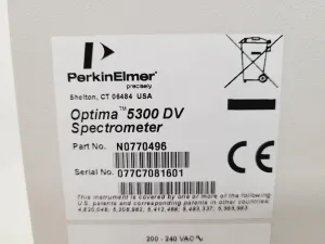 Perkin Elmer Optima 5300 DV ICP-OES Spectrometer with PC and Software, 18 of 47