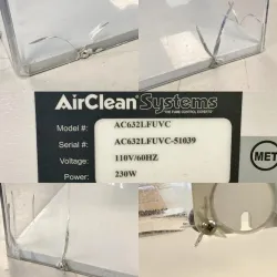 AirClean 600 PCR Workstation with ISO 5 Clean Air Environment and Optional UV Sterilization, 12 of 20