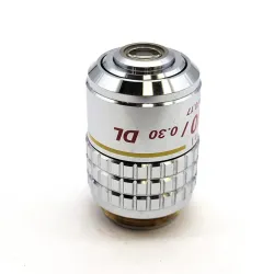 Nikon Plan 10x DL Ph1 160/0.17 Phase Contrast Microscope Objective, 2 of 3