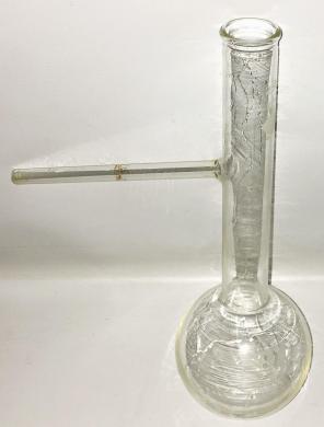 Kimble 26015 KIMAX Engler 250mL Distilling Flask with Sidearm-cover