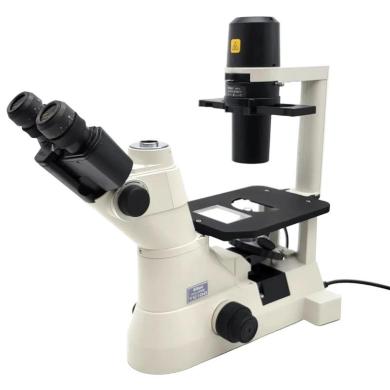 Nikon Eclipse TS100 Inverted Trinocular Microscope with Phase Contrast for Tissue Culture-cover