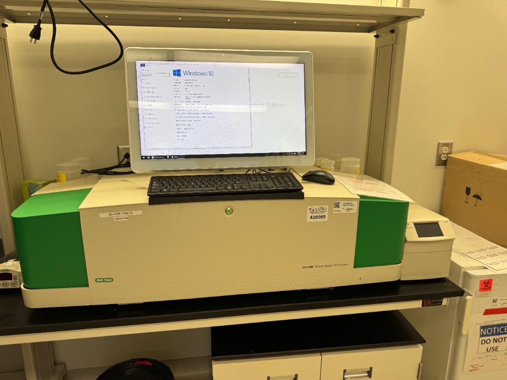 Bio-Rad QX One Droplet Digital PCR System with PX1 PCR Plate Sealer