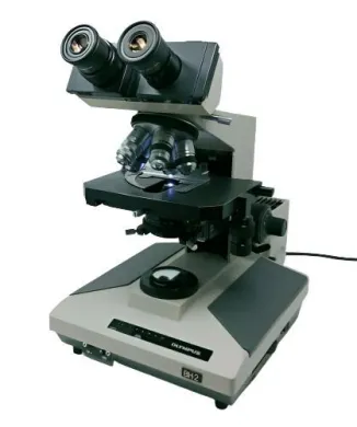 Olympus BH2 Compound Microscope with 100W Lamphouse and 50x Oil Immersion Objective