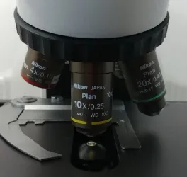 Nikon Eclipse E400 Compound Microscope with Dual Head Bridge for Pathology and Mohs, 6 of 11