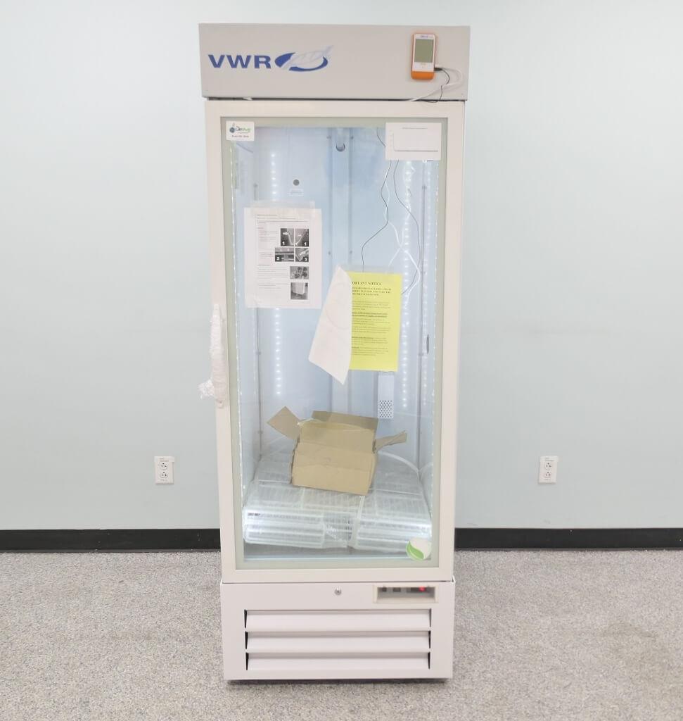 The Lab World Group 2025 Chromatography Refrigerator with Triple Door and Temperature Control