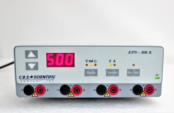 CBS Scientific EPS-300 X Electrophoresis Power Supply with Variable Voltage and Current Control-cover