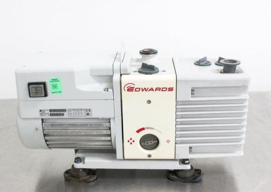 Edwards RV8 Two-Stage Rotary Vane Vacuum Pump, Model A654-01-906, Oil-Sealed, 10 m³/hr-cover