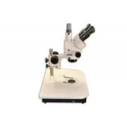 Meiji EMZ-5TR Trinocular Zoom Stereo Microscope with Brightfield/Darkfield LED Pole Stand, 3 of 6