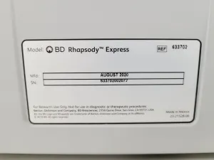 BD Rhapsody Express Single-Cell Analysis System, 5 of 22