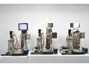 Infors HT Labfors 5 Triple-Station Benchtop Bioreactor System with 3.6 L Jacketed Vessels, 3 of 61