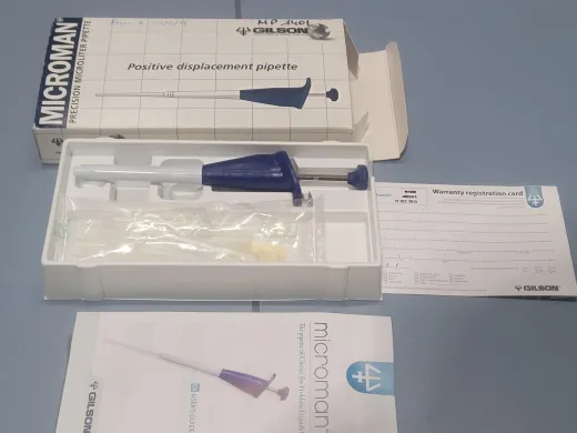 Gilson Microman M1000 Positive Displacement Pipette, 100-1000 μL