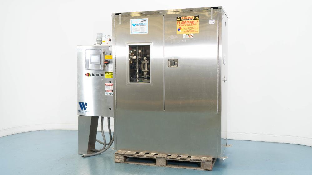 Wastech Explosion Proof Duplex Stainless Steel Solvent Lift Pump Station with Industrial Control Panel