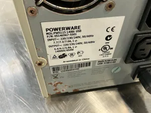 Powerware PW5115 1400i USB Electric Inverter with USB Monitoring, 3 of 3