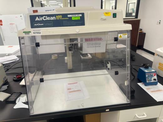 AirClean Systems AC632DB PCR Workstation with HEPA Filtration and UV Sterilization-cover