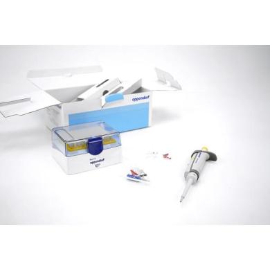 Eppendorf Research Plus 1-Channel 1-Kanal Pipette variable 2-20uL yellow research Plus-cover