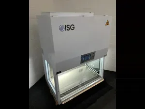 ISG Class 2 Biosafety Cabinet with Integrated UV Light and Stainless Steel Work Surface, 3 of 18