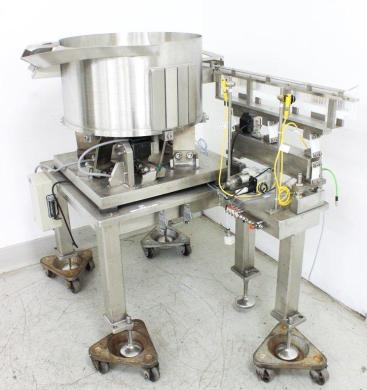 Custom Vibratory Bowl Feeder System for Automated Sorting and Feeding in Industrial Production-cover