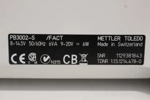 Mettler Toledo PB3002-S Precision Balance, 4 of 4