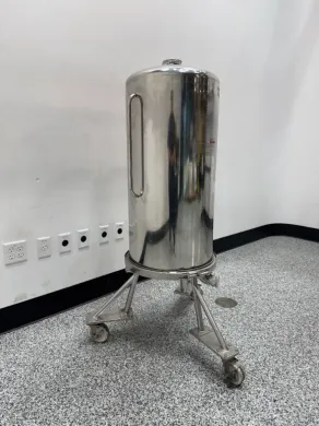 Cuno Reactor Vessel Model 16 zp 3 Stainless Steel Pressure Vessel