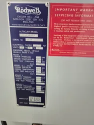 Rodwell Ambassador Front-Loading Floor Autoclave with MP25 Intelligent Cycle Controller, 7 of 13