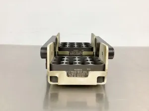 Genevac EZ-2 H-Rotor Assembly with Side-Bridge Swings and Anodized Aluminum Sample Blocks, 2 of 12